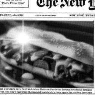 New York cheesesteak