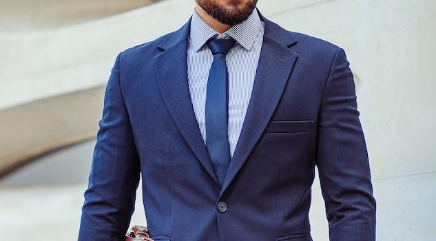 blue blazer
