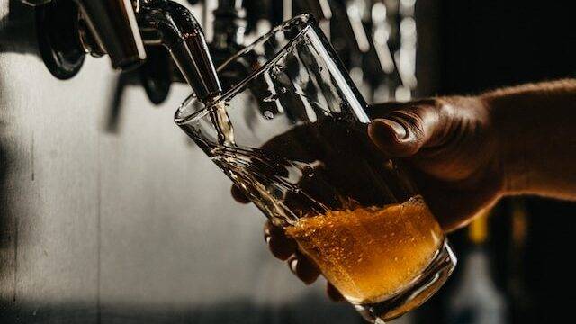 pouring the perfect beer